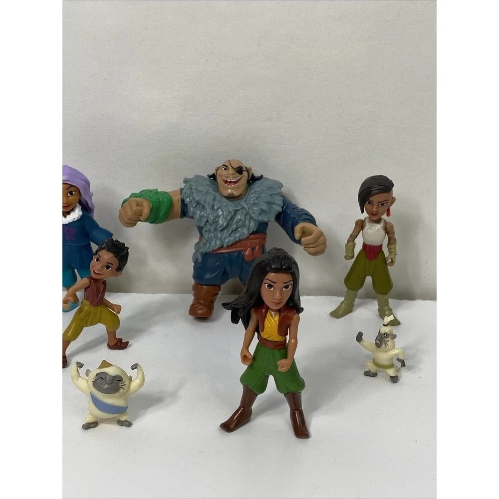 Hasbro Raya And The Last Dragon Kumandra Story Play Set Figures Cake Topper - Picture 3 of 5
